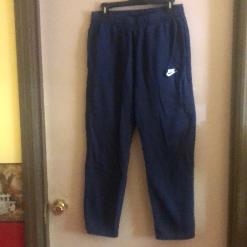 Mens medium Nike sweatpants blue